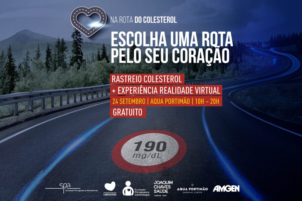 “Na Rota do Colesterol” convida a experiência de realidade virtual e rastreio gratuito