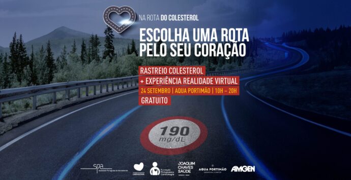 “Na Rota do Colesterol” convida a experiência de realidade virtual e rastreio gratuito